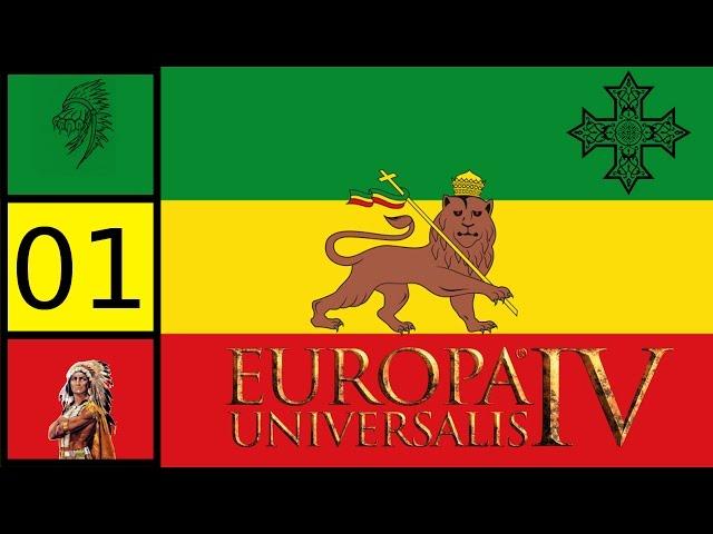 EU4 Rights of Man - Coptic Ethiopia - Prester John Achievement #1