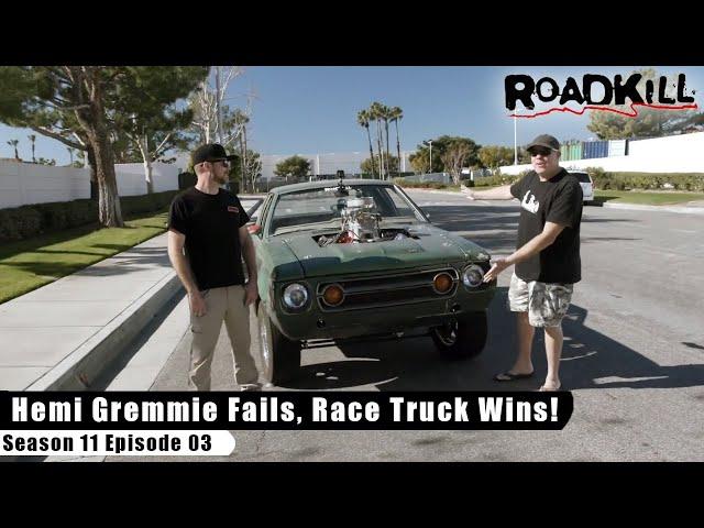 Hemi Gremmie Fails, Race Truck Wins! - Roadkill S11E03 - Reality Car TV Show