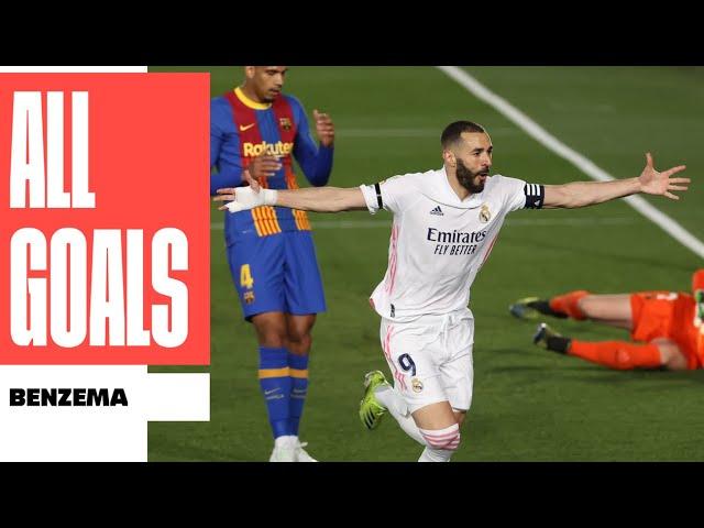 KARIM BENZEMA ALL GOALS in LALIGA