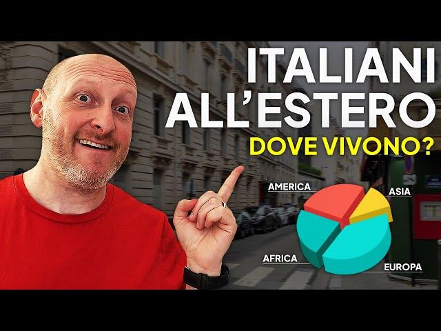 ITALIANI ALL’ESTERO. Dove vivono? Ecco i luoghi più richiesti.