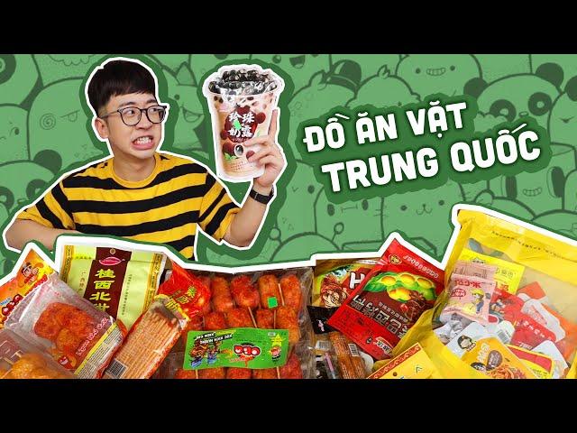 Có nên mua thử ĐỒ ĂN VẶT TRUNG QUỐC và đồ ăn vặt CỔNG TRƯỜNG đang hot trên mạng?