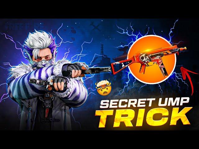 Use These Ump Joystick + No Recoil Headshot Tricks ️ | Ump Headshot Trick In Free Fire !!