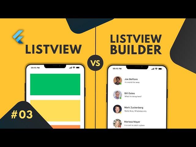 Flutter Listview vs Listview builder - Which One to Use in Your Flutter App?