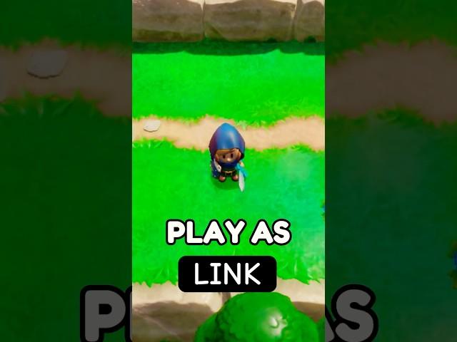 Playing as LINK in Echoes of Wisdom #linkus7 #zelda #glitch