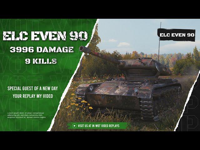 ELC EVEN 90 - Malinovca Kolobanov | Wot Replays #101