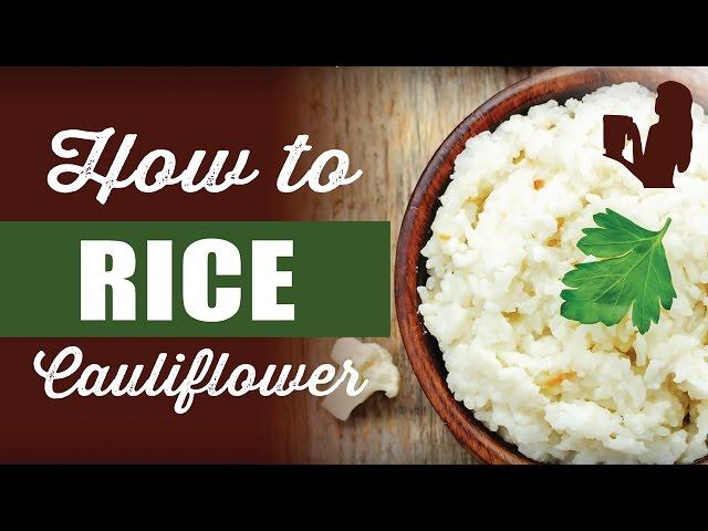Blendtec vs Vitamix How to Rice Cauliflower by Blender Babes