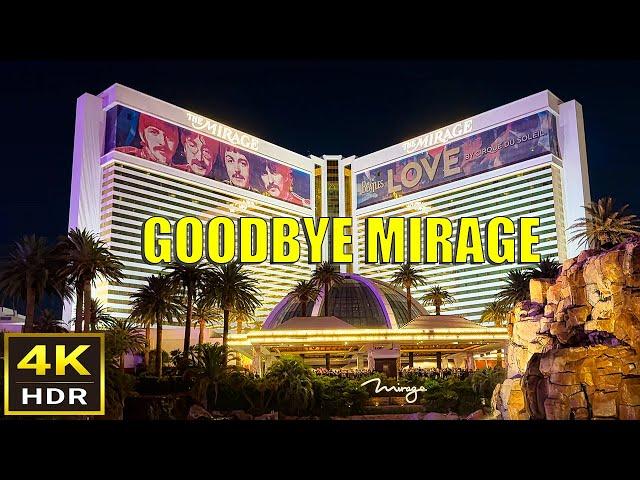 Farewell Mirage Las Vegas Walk - July 2024 - Las Vegas Strip