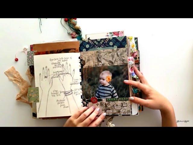 Completed Journal Flip Through | Personal Journal Share | How I Use My Junk Journal