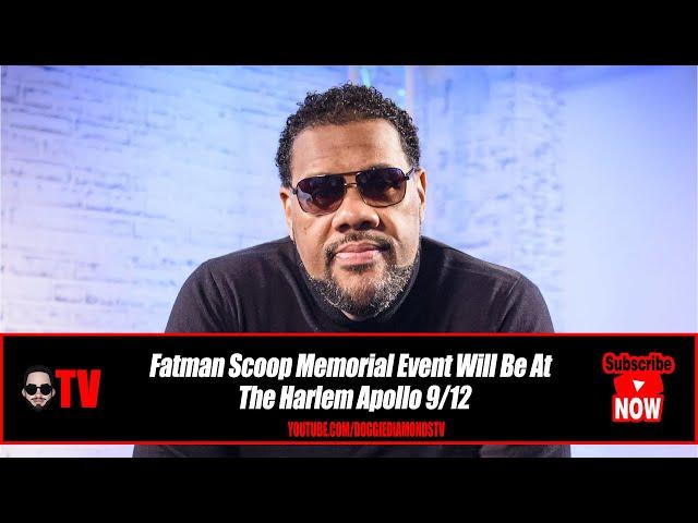 Fatman Scoop Memorial Event Will Be At The Harlem Apollo 9/12