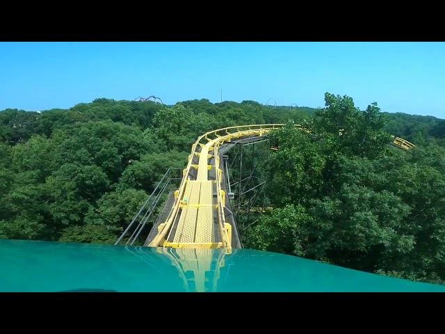 Loch Ness Monster at Busch Gardens Williamsburg Front Row POV! 2.7K 60FPS #rollercoaster