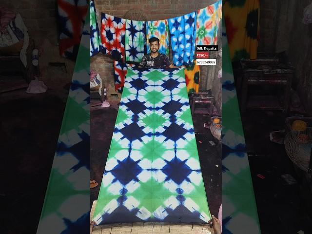 batik print | shibori dye dupatta