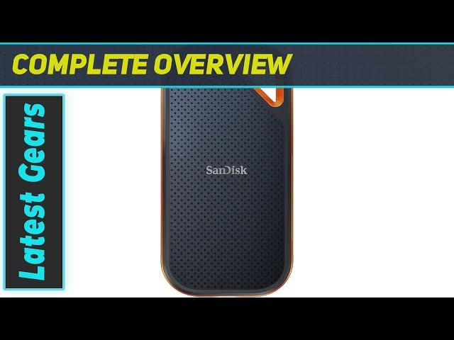 SanDisk 4TB Extreme PRO Portable SSD - The Best High-Speed Storage Solution