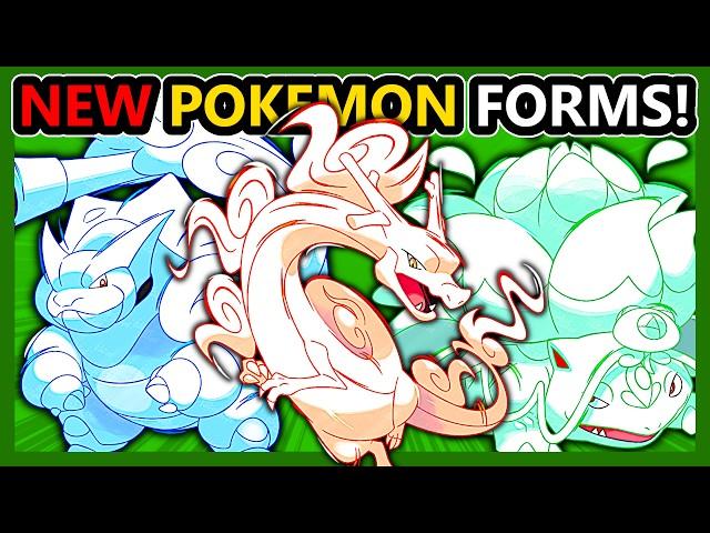 Giving Pokemon NEW Gimmick Forms!