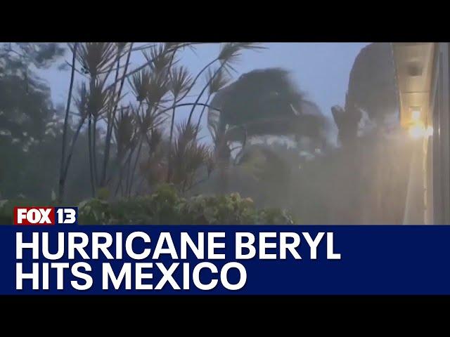 Hurricane Beryl makes landfall in Mexico | FOX 13 Seattle