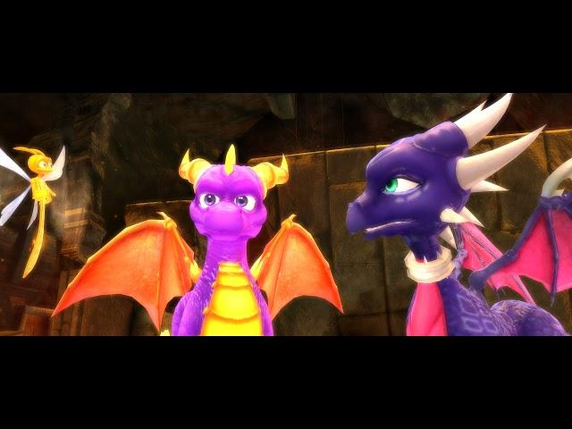 [2K HD] Spyro: Dawn of the Dragon - The Catacombs 100%