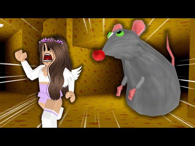 This Giant Rat Chases You... (Roblox Cheese Escape)