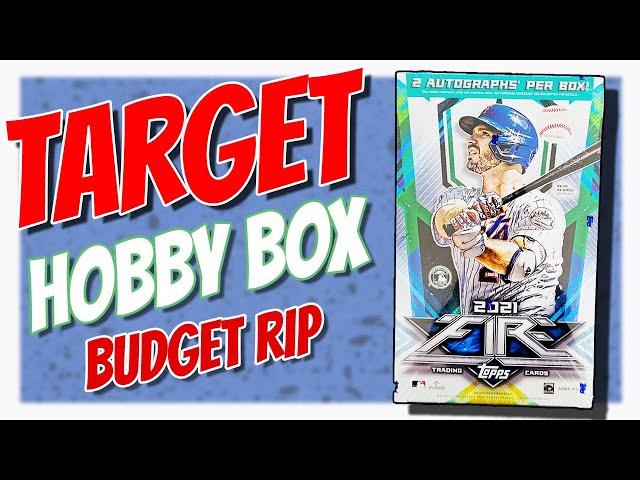 2021 Topps Fire Hobby Box from Target. Budget rips, lots of Foil!