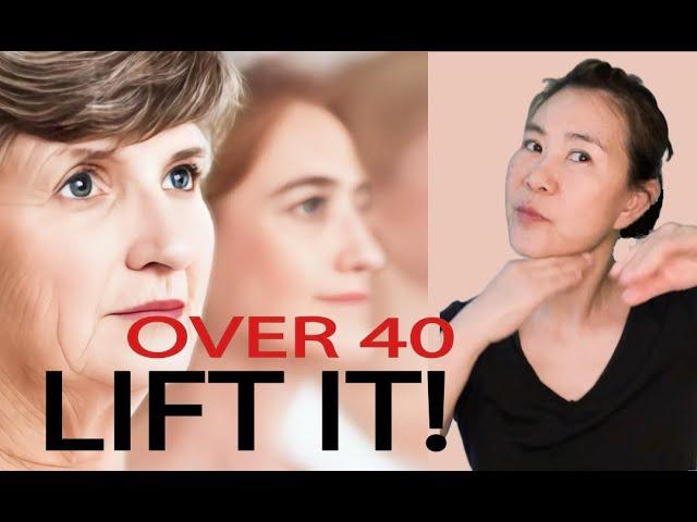 THE BEST FACE MASSAGE TECHNIQUES TO LIFT FACE OVER 40 PLUS. However, any age can do it.