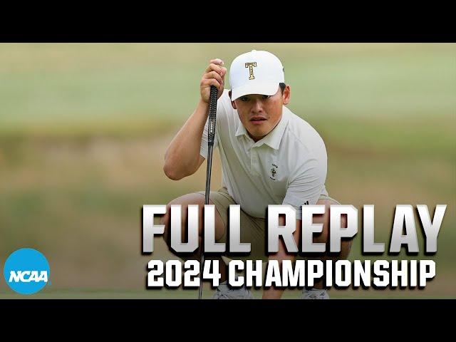 Final Round - NCAA men's golf individual championship | FULL REPLAY