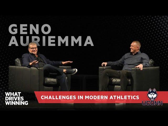 Challenges In Modern Athletics | Geno Auriemma & Brett Ledbetter