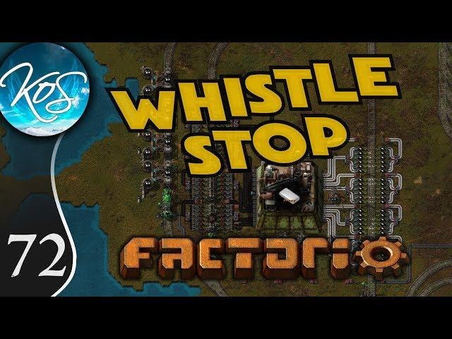 Whistle Stop Factorio Ep 72: PIPE MAZE - Mod Spotlight, Let's Play, Gameplay