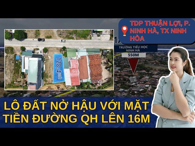 LÔ ĐẤT NỞ HẬU VỚI MẶT TIỀN ĐƯỜNG QUY HOẠCH LÊN 16M - ĐẦY ĐỦ TIỆN ÍCH XUNG QUANH