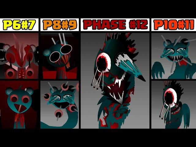 Phase 6 VS Phase 7 VS Phase 8-12 in Incredibox Sprunki + NEW SPRUNKI