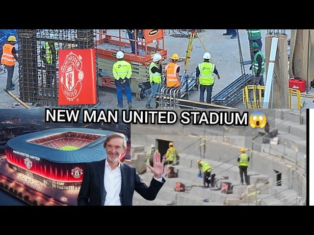  100k capacity New Manchester United stadium construction  : Architects CHOSEN as Sir Jim Ratcliffe