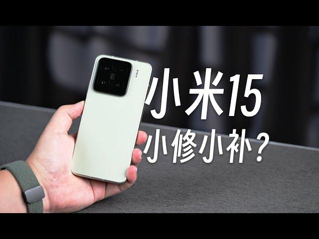 Xiaomi小米15：是小修小補還是大幅躍進？