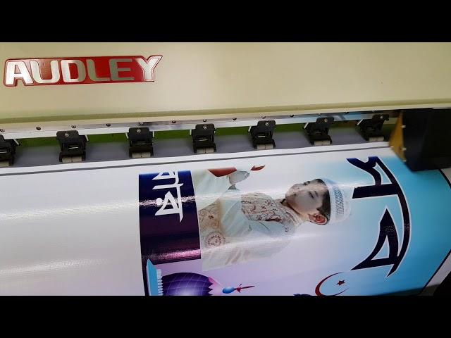 Audley Digital Printing Machine || Watch How It  Prints