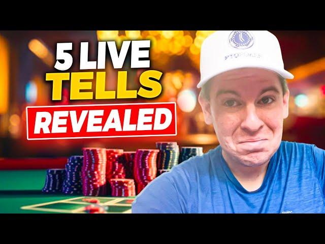 Use These Live Tells to Crush Poker Games