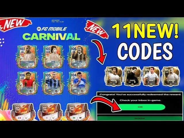  SURPRISE  FC MOBILE REDEEM CODES 2025 - EA FC MOBILE CODES 2025