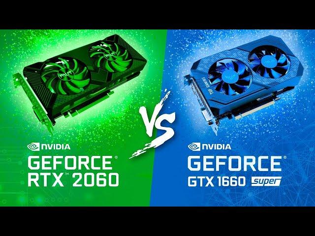 RTX 2060 vs GTX 1660 Super - Ryzen 5 2600 / Тесты в играх