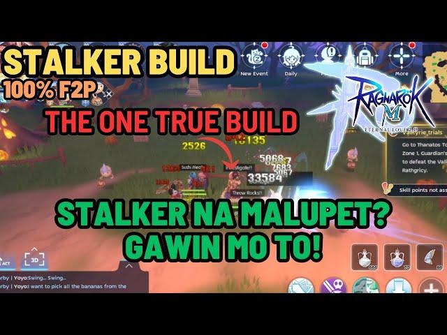 Ragnarok M: Classic F2P STALKER ULTIMATE META Build Guide ALL YOU NEED TO KNOW