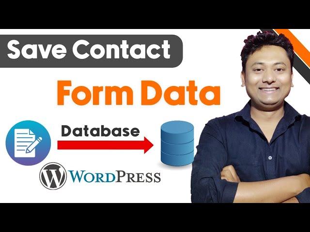 How to Store Contact Form Data into Database | WordPress Tutorial