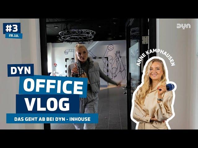 Vlog Inside Dyn Sport mit Anne Kamphausen #officeedition I @dynbasketball