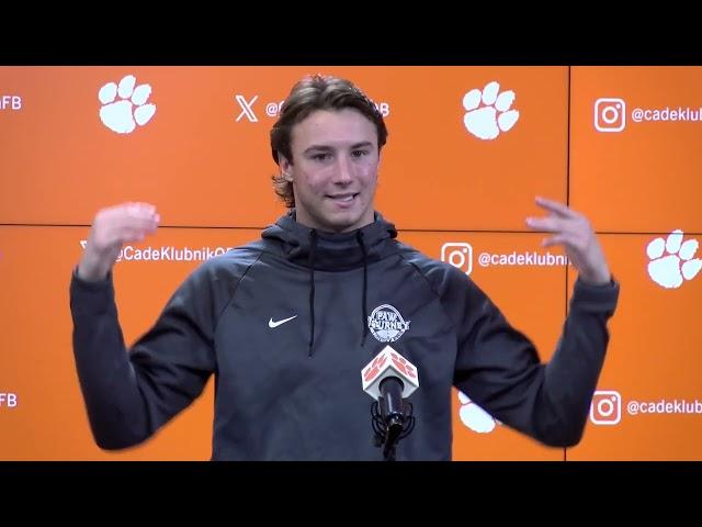 Cade Klubnik says Clemson will bring it in tough challenge with Gamecocks