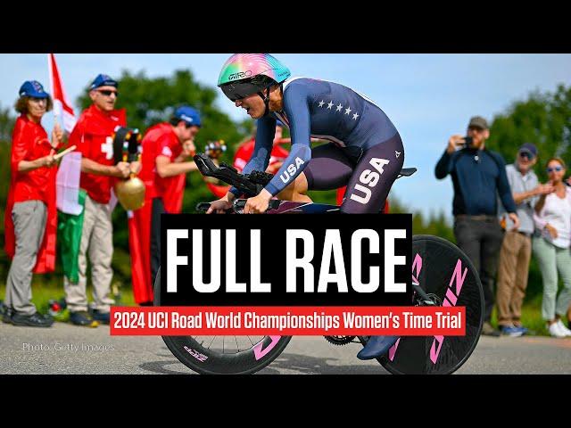 FULL RACE: 2024 UCI Road World Championships Women's Time Trial