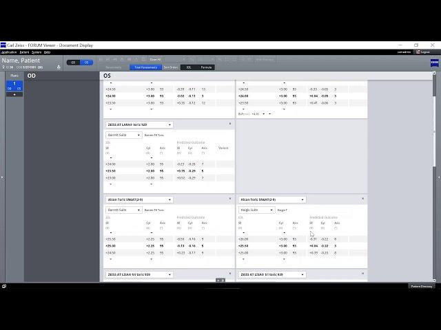 ZEISS EQ Workplace - Tutorial Video - How to do a surgery planning in EQ Workplace