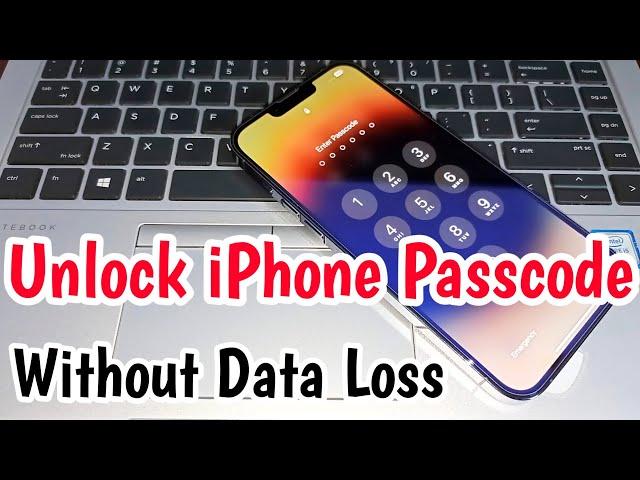 Unlock iPhone Passcode Without Data Loss | How To Unlock iphone Forgot Password | Unlock Pin Lock