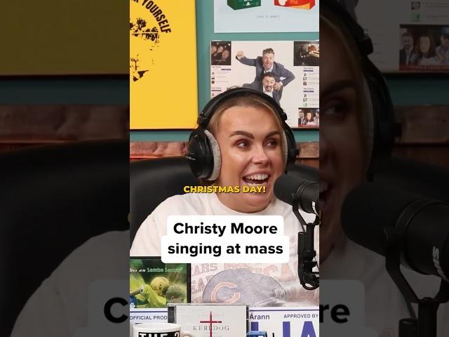 Christy Moore Singing At Mass! #ireland #podcast #irishcomedy #funny #irishmusic #shorts