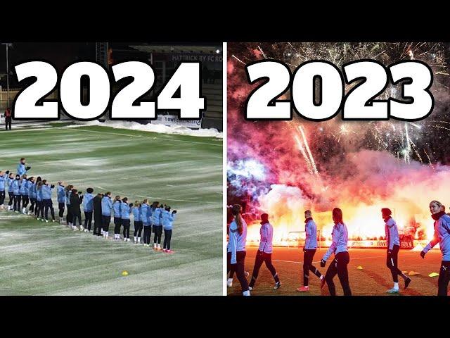 Malmö FF Premiärträning - 2024 vs. 2023