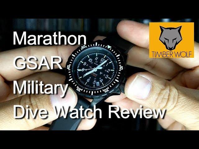 Marathon GSAR Dive Watch (Black) Unboxing and Review