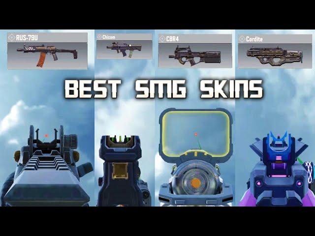 Best Skins of All 16 SMG | COD Mobile | CODM