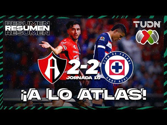 HIGHLIGHTS | Atlas vs Cruz Azul | Liga Mx -AP2024 - J16 | TUDN