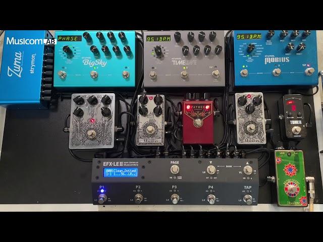 MusicomLAB EFX-LE II Audio Controller Demonstration