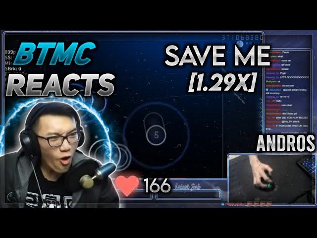 BeasttrollMC reacts to Andros | Avenged Sevenfold - Save Me [Tragedy 1.29x 246BPM] [8.00⭐] osu!