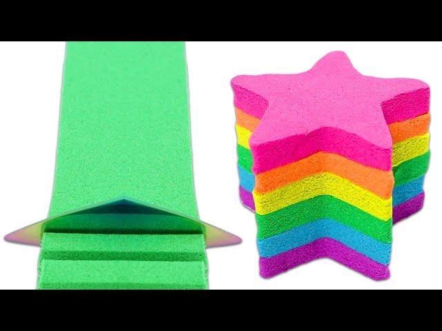 Satisfying And Relaxing Kinetic Sand Cutting ASMR!