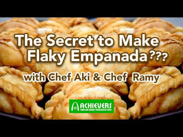 The secret to make FLAKY EMPANADA