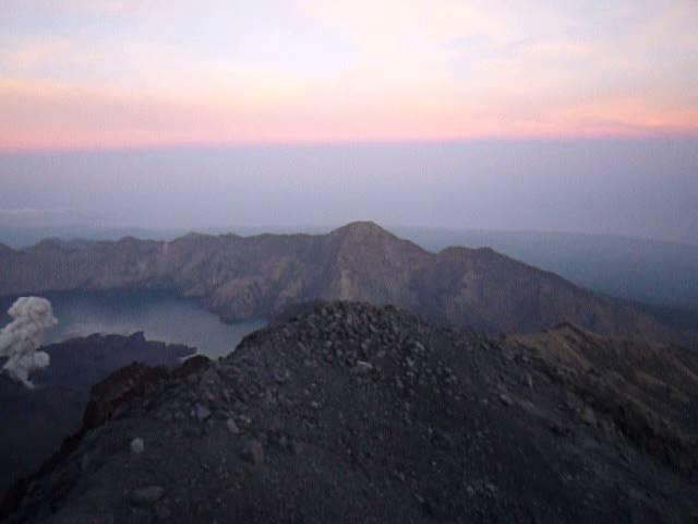 Subiendo el Rinjani en la isla de Lombok